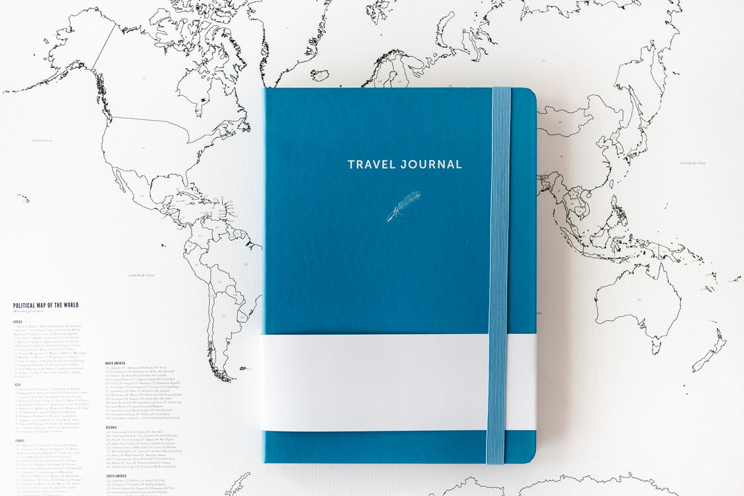 Blue Travel Journal