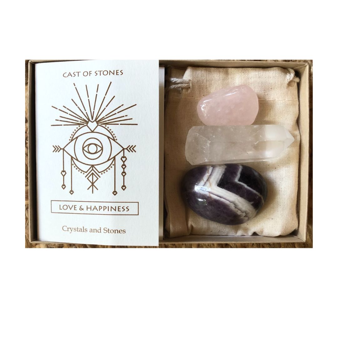 Love & Happiness Stone Set