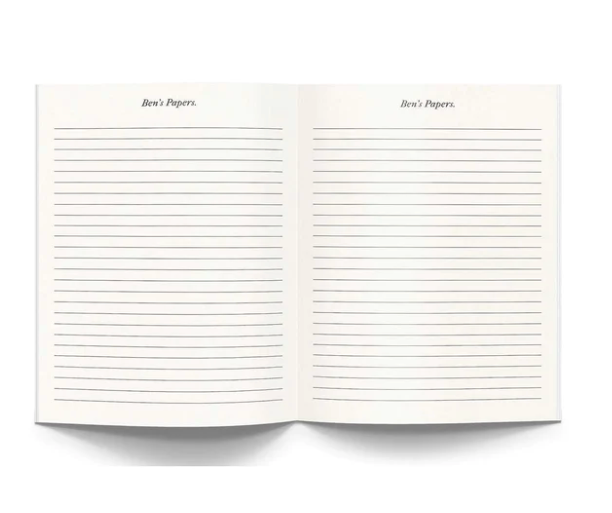 Notebook Journal by Ben's Garden